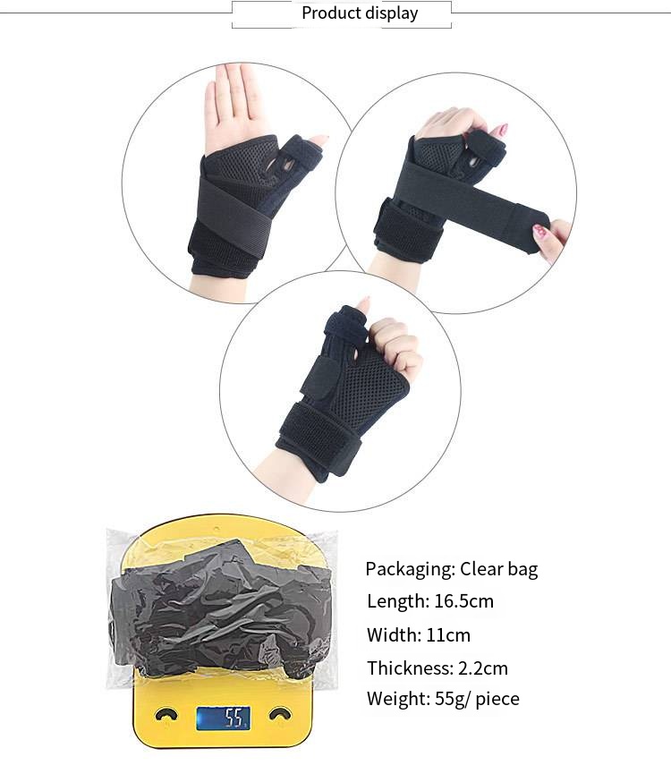 Wrist Protector Orthopedic Fits Both Hands Night Sleep Gym Wrist Support Brace for Treating Wrist Pain Industrial Exporter Factory