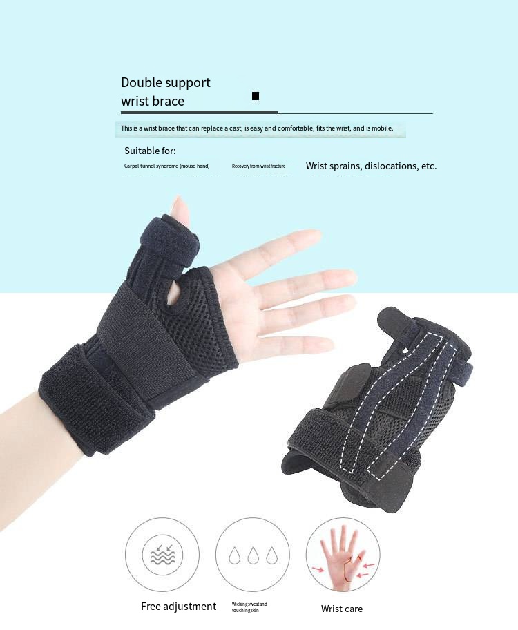 Wrist Protector Orthopedic Fits Both Hands Night Sleep Gym Wrist Support Brace for Treating Wrist Pain Industrial Exporter Factory