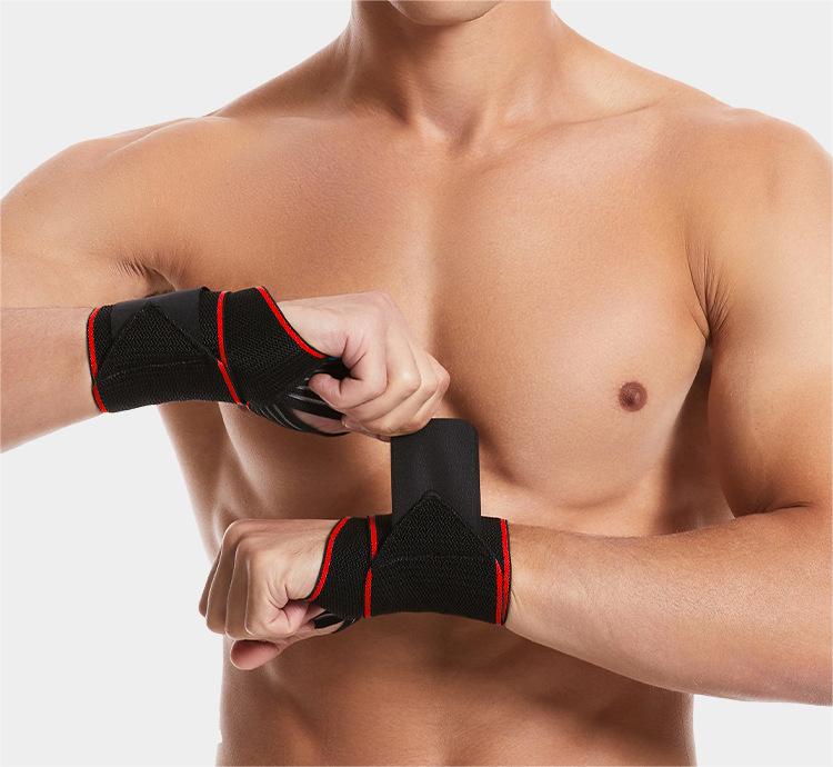 Wrist joint sprain strain pressure strap basketball fitness lengthening wrist brace Factory Direct Sales Export