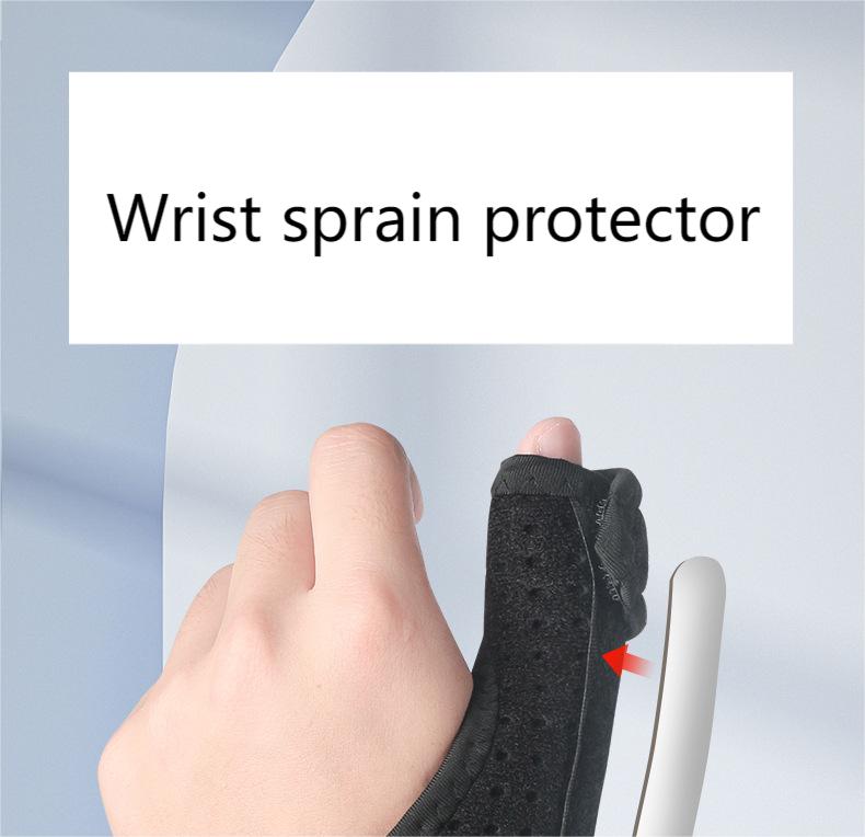Wrist sprain fracture tendon sheath protection thumb Adjustable steel bar support mesh breathable hand protection Factory Direct