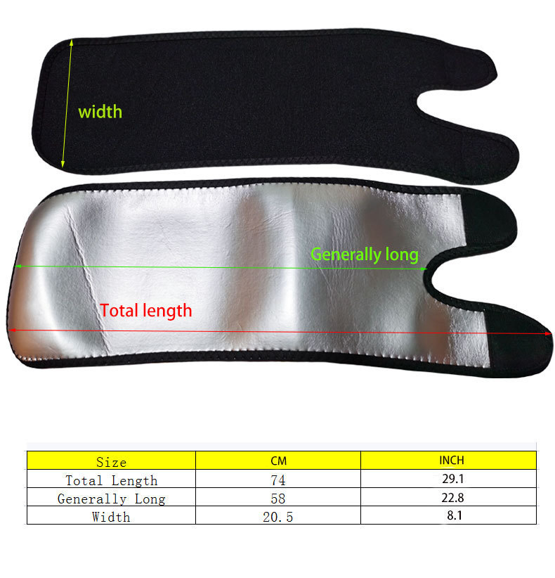 Yoga Silver Coating Neoprene Sauna Arm Trimmers Wraps Arm Slimming Shaper B2B Factory Pricing Supplier