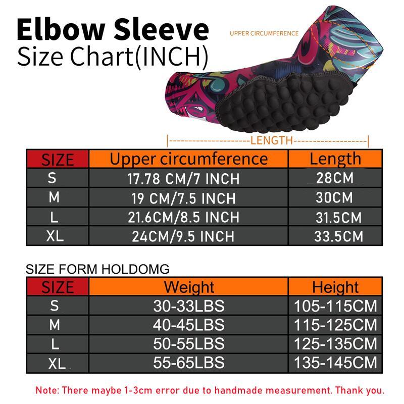 Youth Children Elbow Pads Sports Honeycomb Compression Elbow Pad Anti-Collision Arm Guard Basketball Tennis Protective Gear Chinese Wholesale Supplier