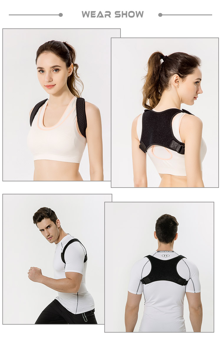 breathable back posture corrector belt and posture corrective brace and posture corrector for women Factory Direct Sales Export