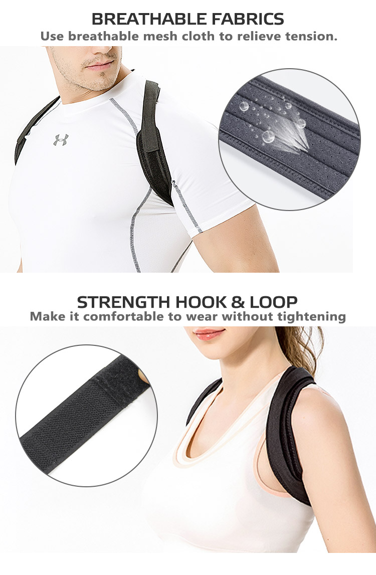 breathable material posture strap and posture corrector stick and comfortable posture corrector Wholesale Distribution Center B2B