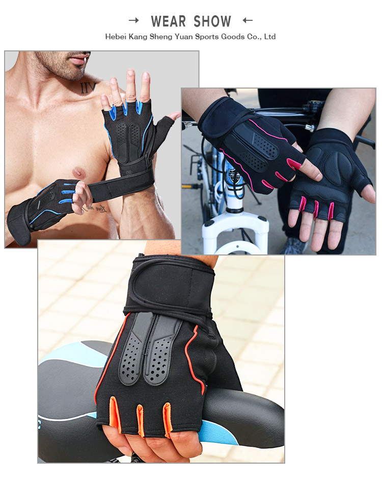 hot sale Half Finger Fitness Glove Wrist Wrapped Lifting Gloves for Strength Training Competitive Manufacturing Pricing