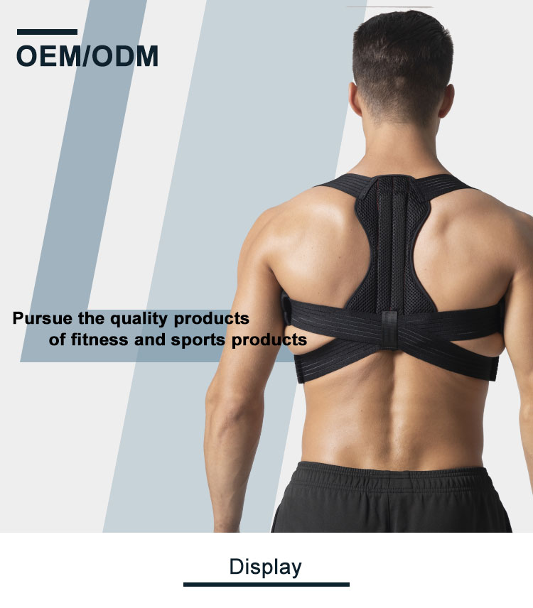hot selling Adjustable upper spine humpback shoulder back support brace posture corrector for men and women Customized Manufacturing