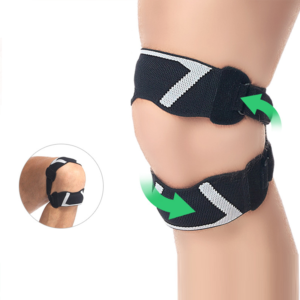 machine bidirectional compression adjustment strap knee protection fitness exercise shock-absorbing meniscus protector Product Manufacturing Excellence