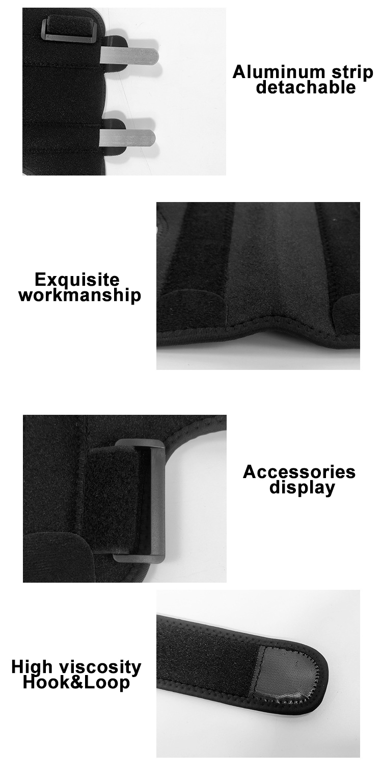 outdoor sports Elbow Pads With Steel Plate Support Breathable Adjustable Elbow Protector Manufacturing & Supply Trade