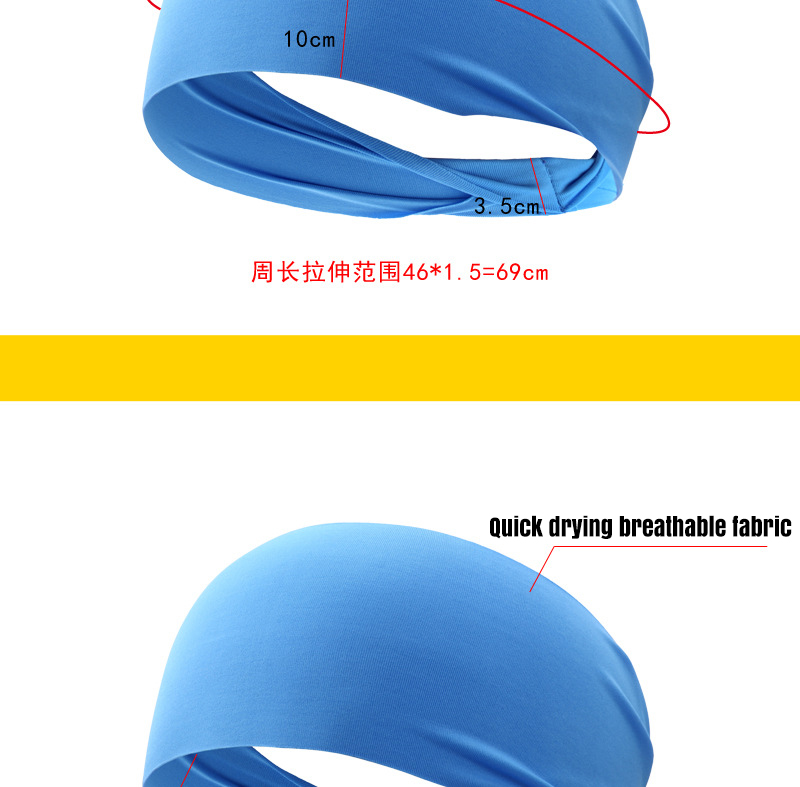 ultra-thin sports headscarf for men and women running quick dry headband outdoor basketball sweat absorbing headband Manufacturing and Export B2B