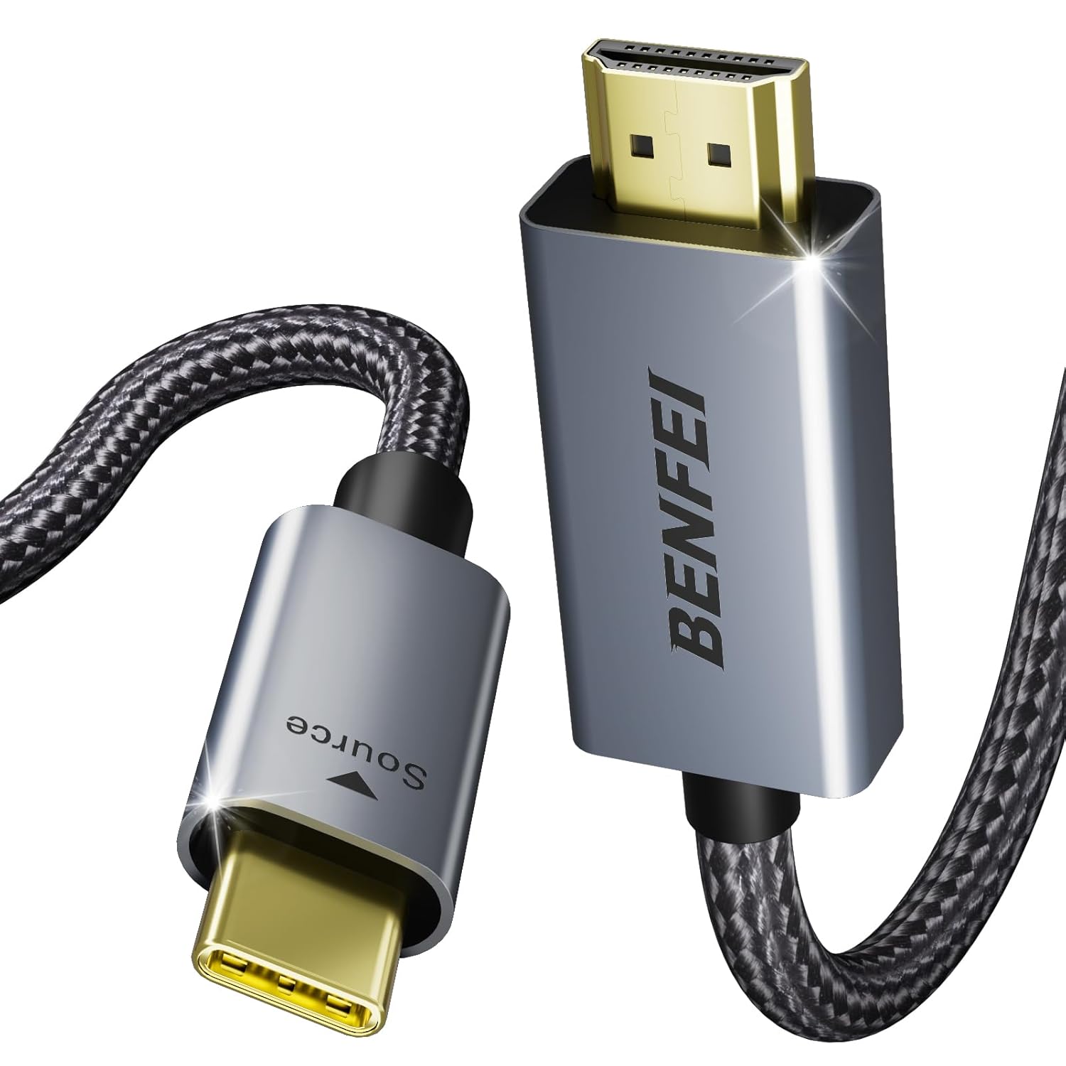 BENFEI USB C to HDMI 2.1 Cable 8K@60Hz, 4K@240Hz, 6ft, Aluminum Shell, Nylon Braided China Supplier Custom Solutions