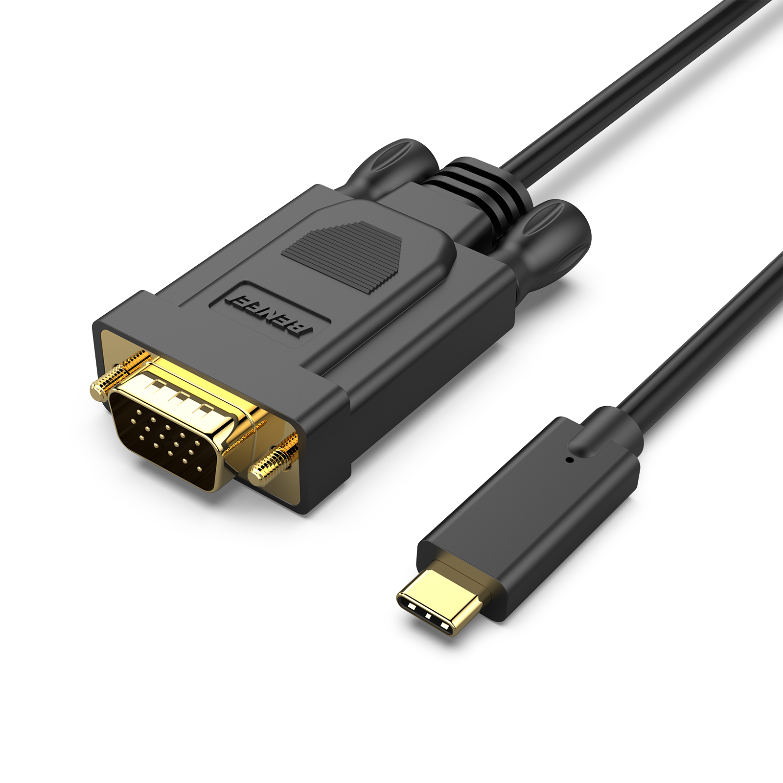 BENFEI USB C to VGA 0.9 Meter Cable, USB Type-C to VGA Cable Thunderbolt 3/4 Compatible Contract-Based Manufacturing