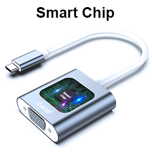 BENFEI USB C to VGA Adapter, Thunderbolt 3/4 to VGA Adapter Aluminium Square Case Production Wholesale