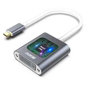 Customize USB C to DVI Adapter, Type-C to DVI Adapter [Thunderbolt 3/4 Compatible] with iPhone 15 Pro/Max, MacBook Pro/Air 2023 Manufacturing Solutions Chain