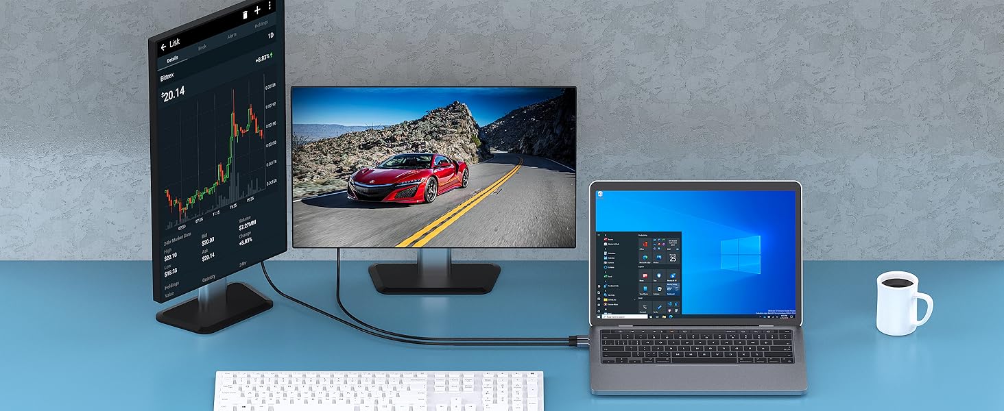 USB C to HDMI 4.5 Meter Cable 4K@60Hz, Aluminum Shell, Nylon Braided, Thunderbolt 3/4 Compatible, Type C To HDMI Cable. Private Label Manufacturing