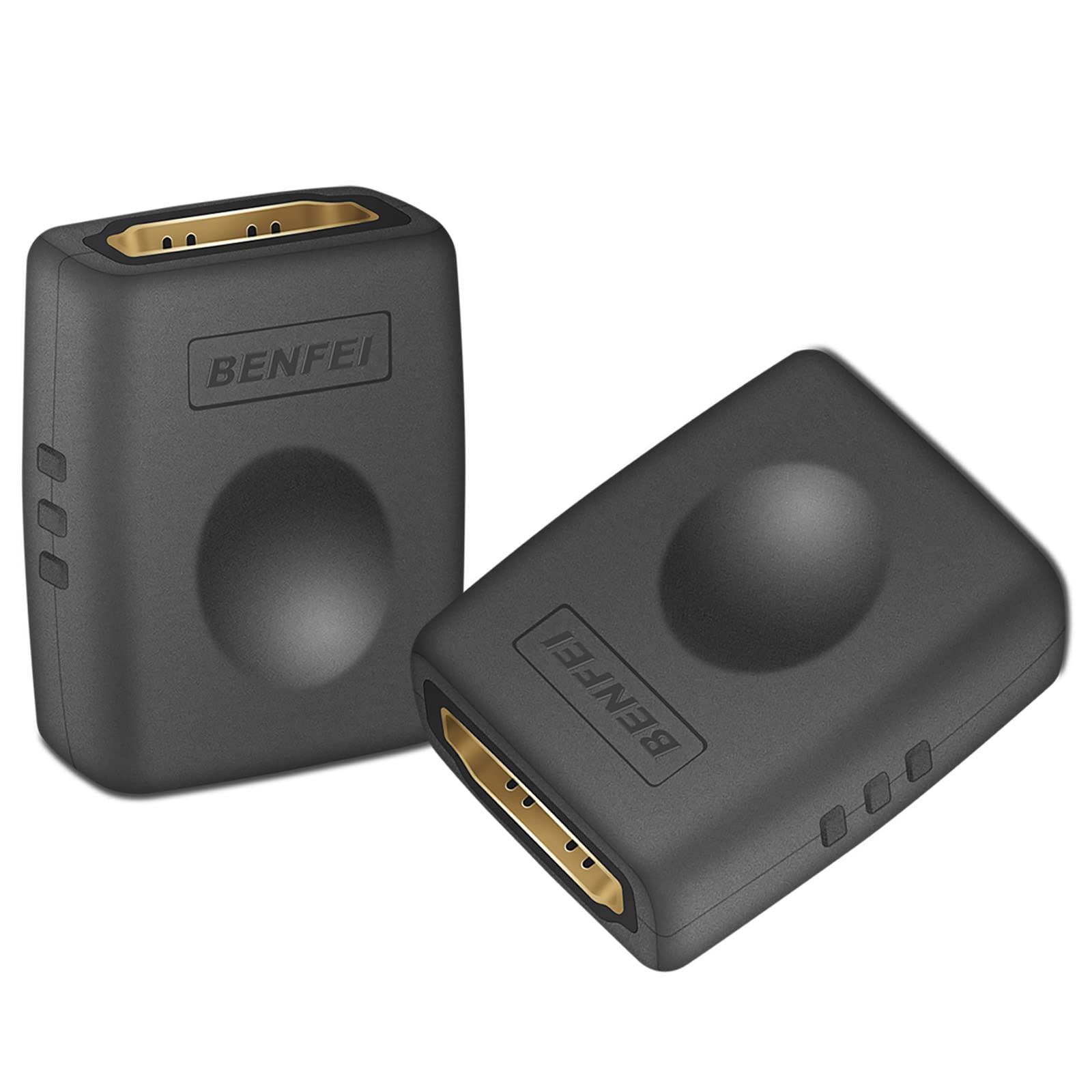 BENFEI 4K HDMI Coupler, 2 Pack HDMI Female to Female Adapter Global Manufacturing