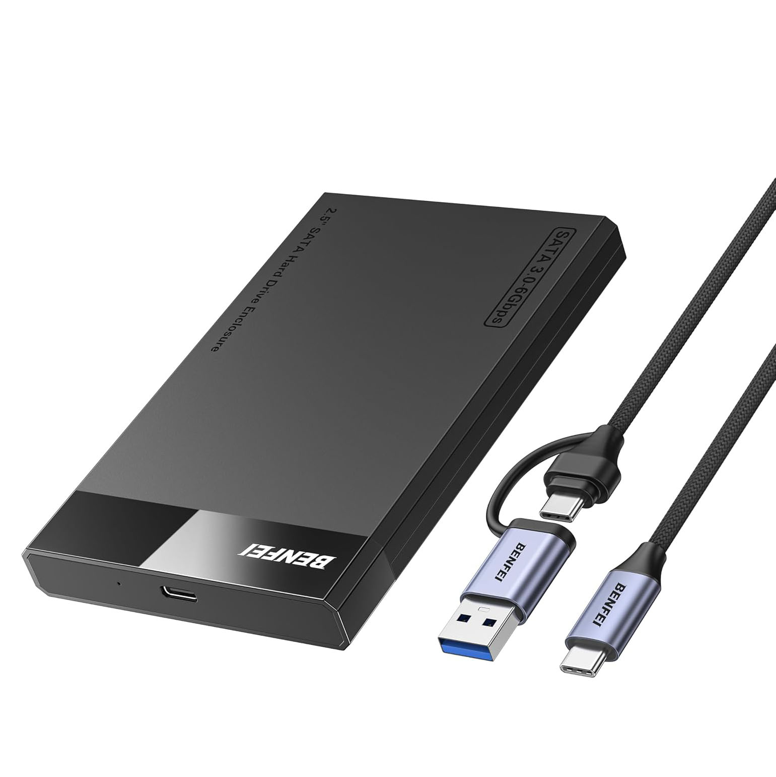 BENFEI NEW Arrivals 2.5 SATA Hard Drive Enclosure SATA 3.0-6 Gbps Nvme Enclosure China Factory Supply Trade