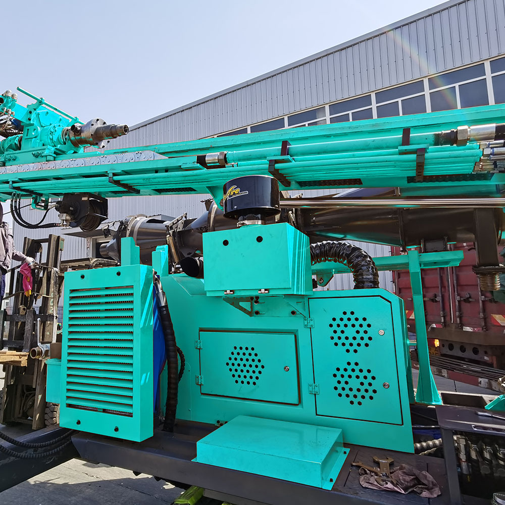 1000 Meters Reverse Circulation Water Drilling Rigs Used For Water Well Drilling For Sale Production Facility Export