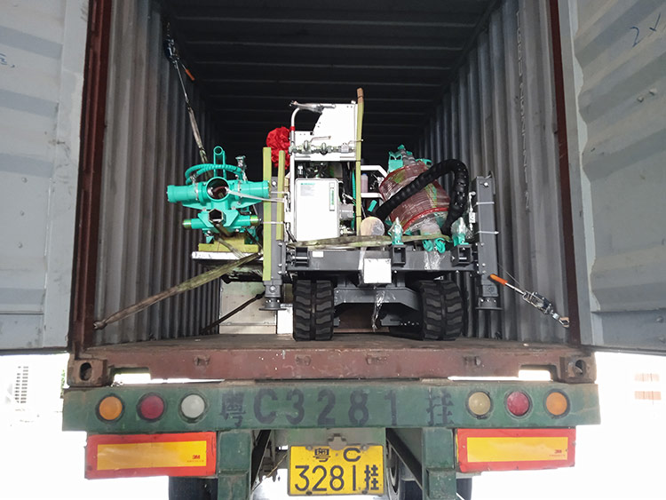 350/600/860m Portable full hydraulic diamond geological soil core drilling rig machines Made in China Factory