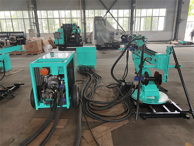 OEM Portable DTH Rock Tunnel Boring Machine Price Quarry Blasting Drill Rig 3speed core drilling machine China Factory Supply