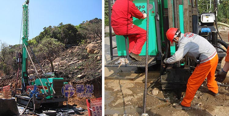 Professional 2000m/1600m/1300m/1000m mine diamond exploration core drilling rig for mineral exploitation Factory Wholesale Trade