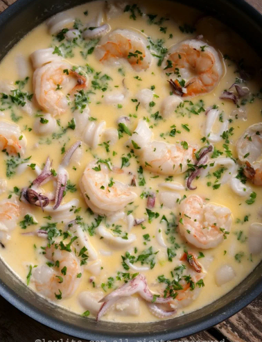 Shellfish with Cream