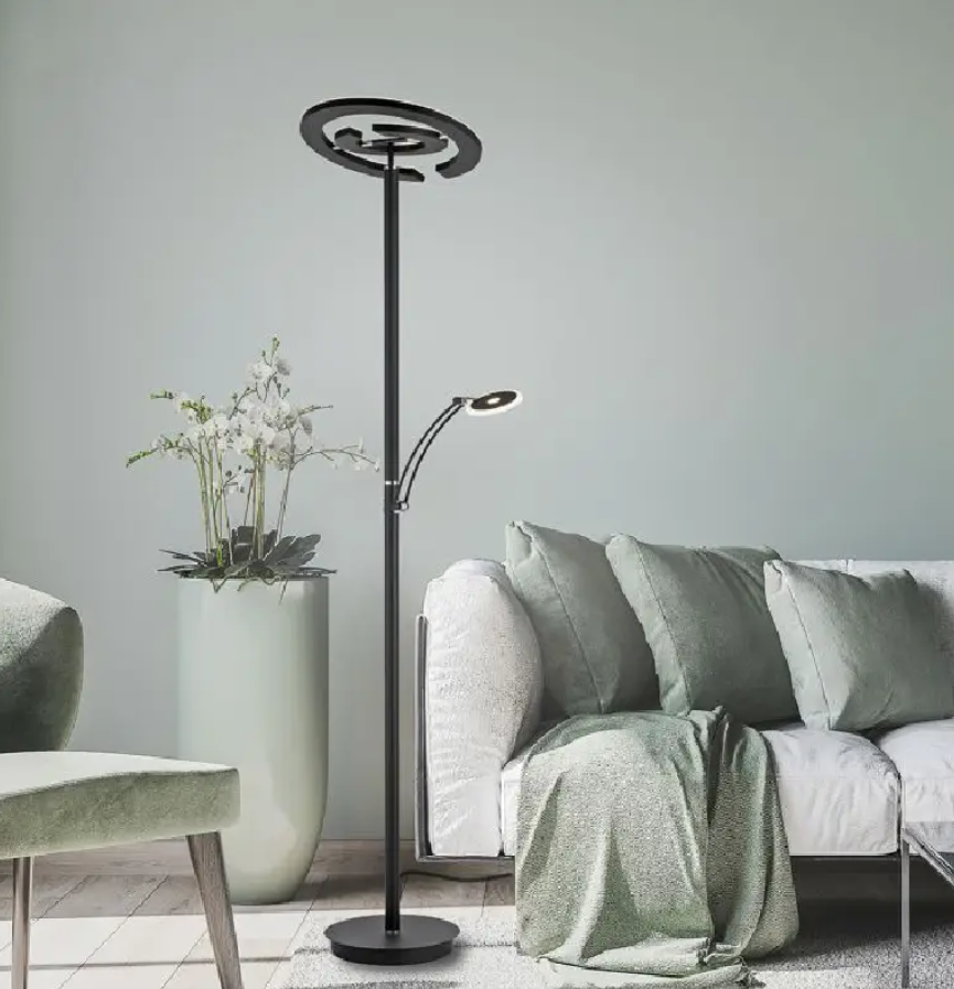 Floor lamp LED + CCT black 680-18 TOMMY Paul Neuhaus