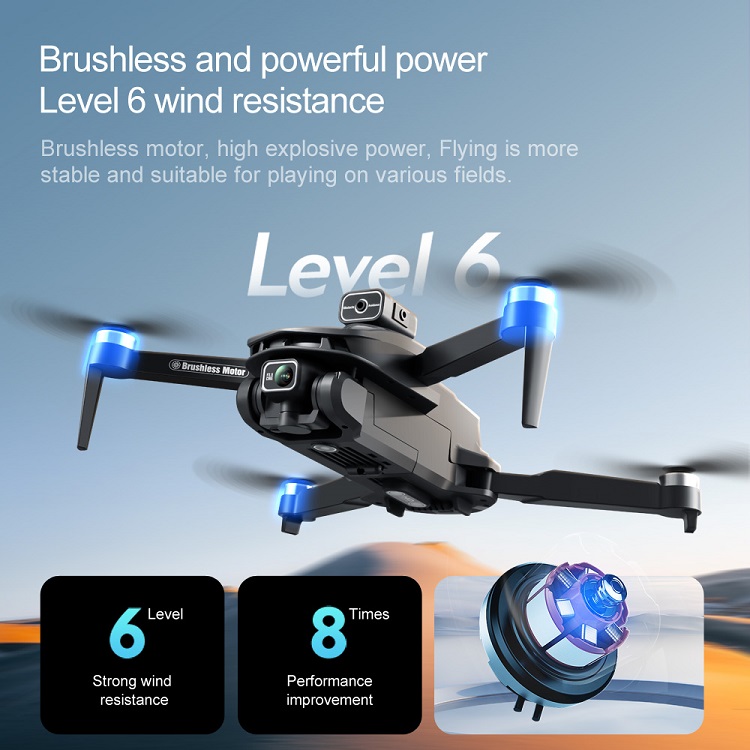 V168 Drone 8K 720P 5G GPS Professional HD Aerial Photography Dual Camera Omnidirectional Obstacle Avoidance Drones Fpv