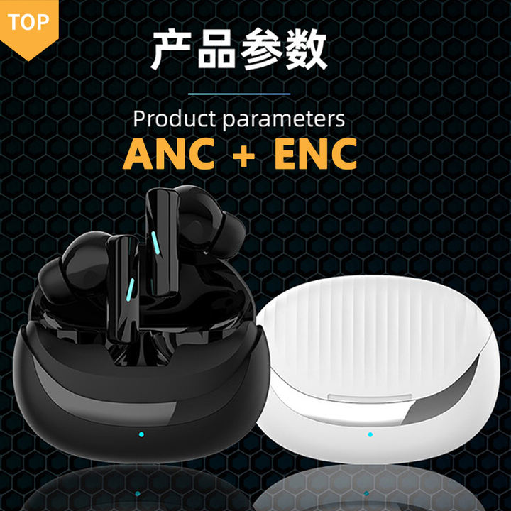 ANC ENC New Mate80 TWS Earphones HIFI Stereo Earphones TWS Earbuds Mate 80 Sports True Wireless Ear Buds China Wholesale Factory Outlet