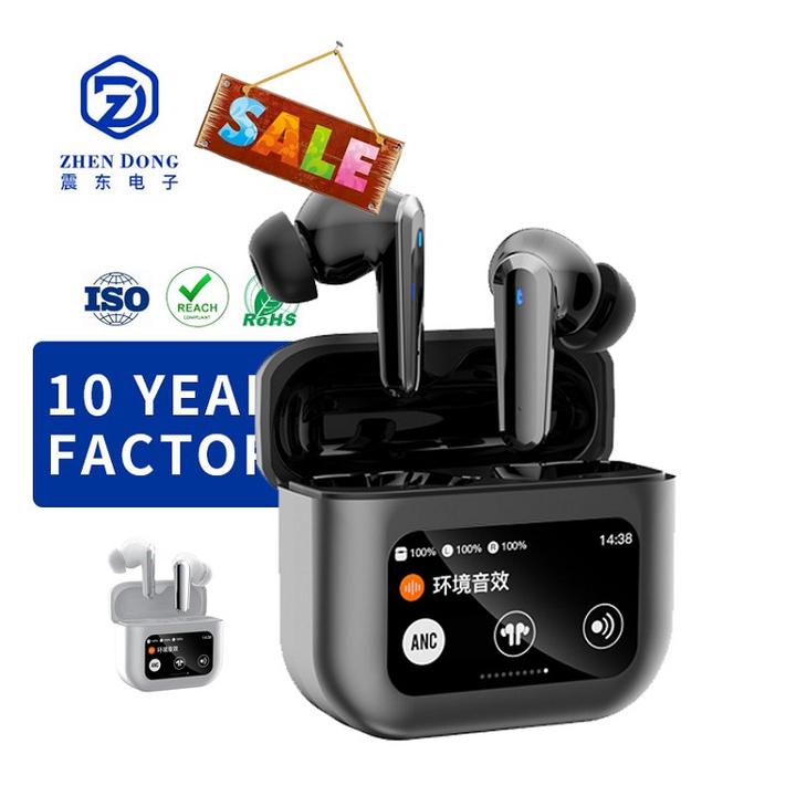 BT5.4 Bluetooth Audifonos Tws Anc Earbuds 2024 High Quality Wireless Earphones Earbuds Wholesale Supplier