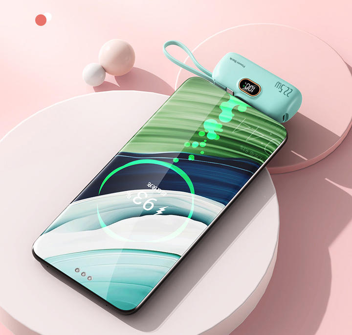 Cheap Power Bank For iPhone Android Mini 5000mAh Travel Portable Charger Business Portable Magnetic Power Banks Discount Wholesale Production