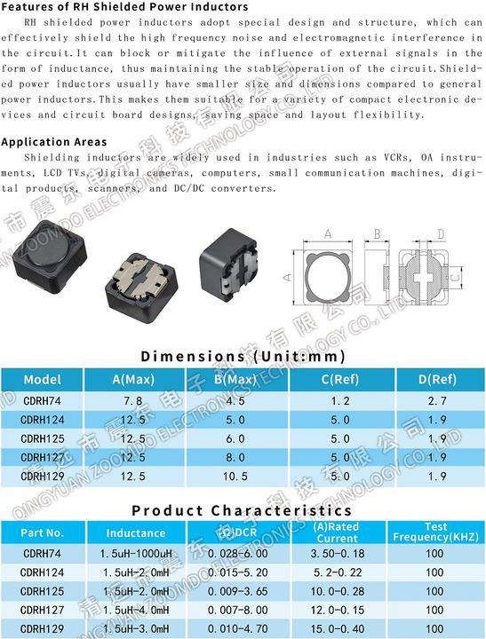 Chip Inductors Unshielded Shielded Smd Power Inductor For Electronic Toys Made in China Factory Manufacturer