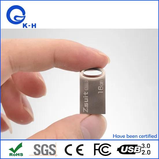 Custom Gadgets Waterproof USB 2.0 Mini Thumb Drive 16GB