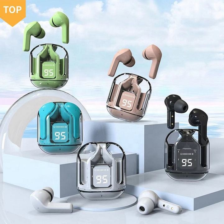 Custom Logo Transparent Earphone Type C TWS Auriculares Air 31 Air31 Transparent Pods Auriculares Audifonos Wireless Headphone Wholesale Bulk Supply