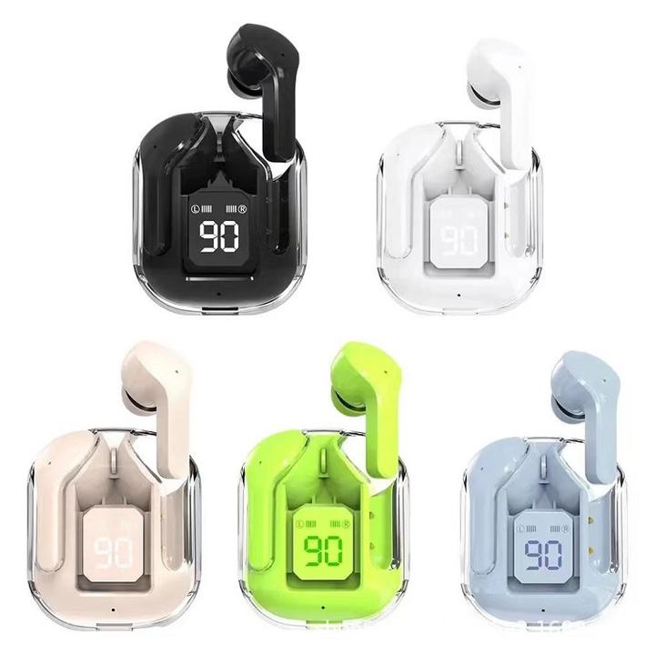 Custom Logo Transparent Earphone Type C TWS Auriculares Air 31 Air31 Transparent Pods Auriculares Audifonos Wireless Headphone Wholesale Bulk Supply