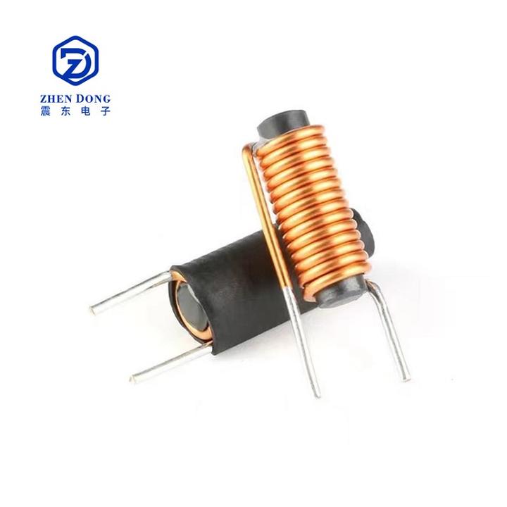 Custom Made Inductor 3*15 1uh 2.2uh 3uh 3.3uh 4uh 4.7uh 2mA 0.5ohm Copper Wire Rod Inductor R-shape Rod Core Inductor Export Manufacturing Operations