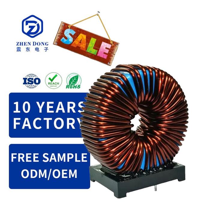 Custom Made Inductor Nanocrystalline Filter Toroidal 3A 1mh Coil Choke Filter For Cars Components Industrial Bulk Supply