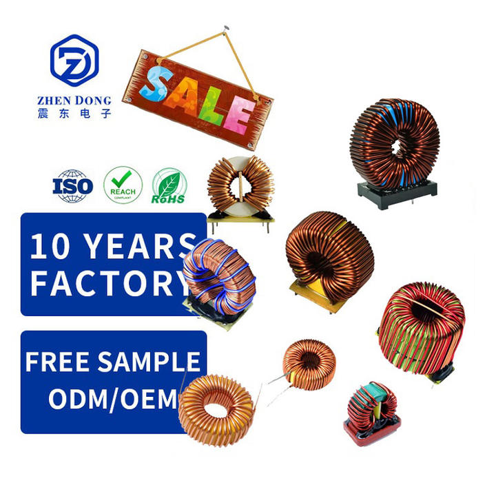 Custom Made Inductor Nanocrystalline Filter Toroidal 3A 1mh Coil Choke Filter For Cars Components Industrial Bulk Supply