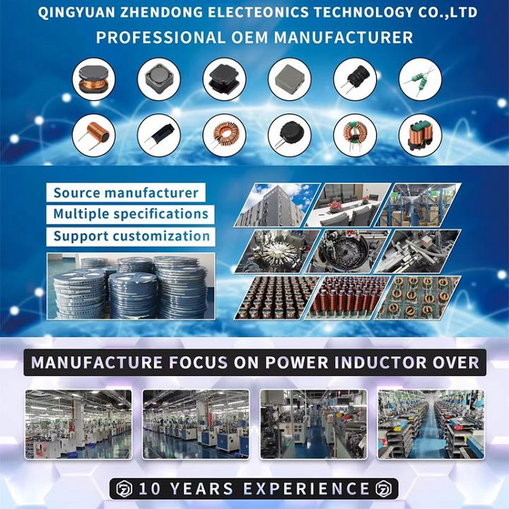 Customizable Common Mode Choke Power Inductor 18*10*7 2mh Noise In A Single Component Common Mode Choke Factory Direct