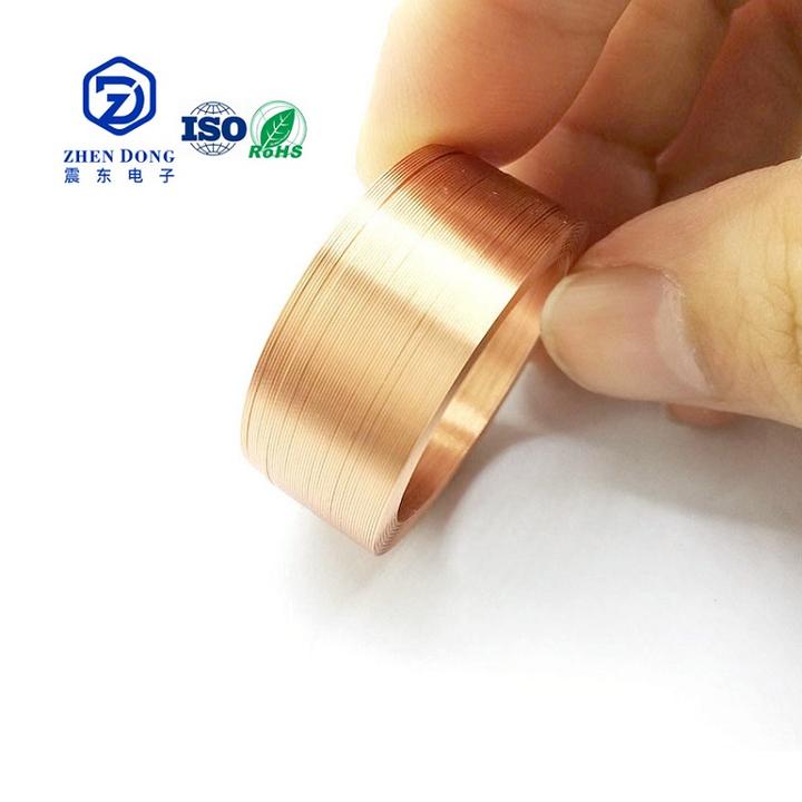 Customized Copper Wire Air Core Inductor Copper Wire Inductive Coil Guangdong Wireless Charging Coil Rapid Production Solutions