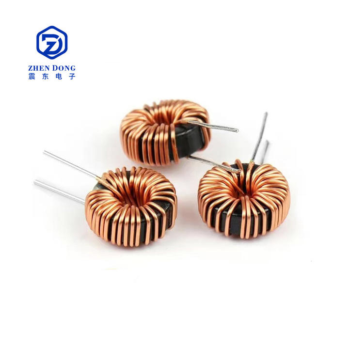 Factory Custom Made Inductor 040125 47uh 0.6mm Wire Diameter Toroidal Coil Kool Mu Winding Magnetic Ring Inductor OEM Wholesale Outlet