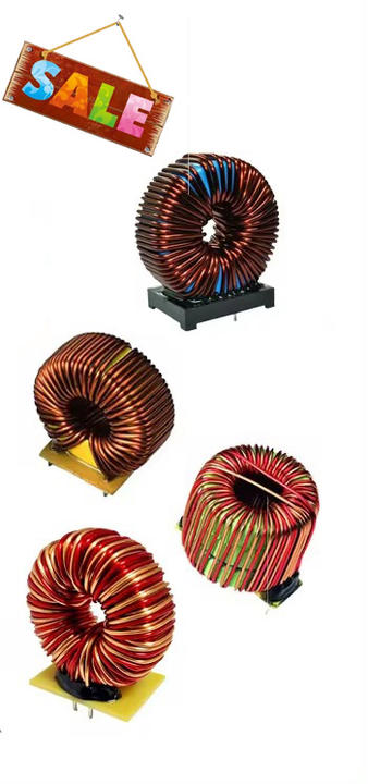 Factory Customized Toroidal Inductor 044125 22uh 47uh 68uh Wire Energy Storage Circular Choking Loop Toroidal Inductor Coil China Factory Supply Trade
