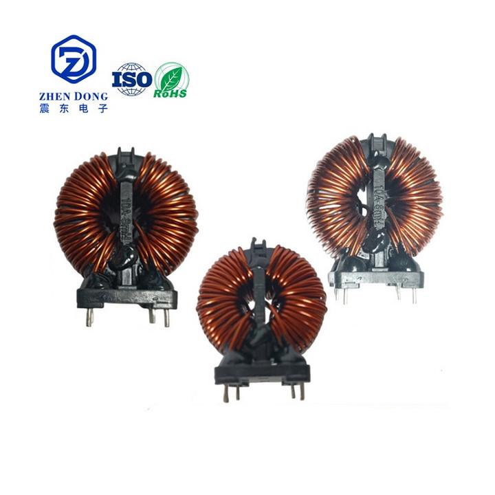 High Power Manganese Zinc Toroidal 251510 Base Common Mode Wirewound Inductor 10A 8MH Wholesale Manufacturer