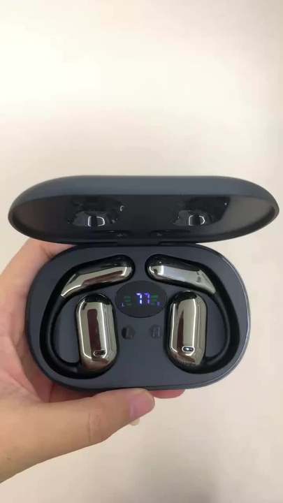 Hot Selling ENC Noise Cancelling Gaming Headphones Open Ear Blue tooth 5.3 Wireless Earbuds Big Battery Bass Sound Earbuds Factory Direct