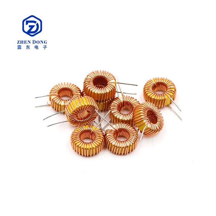 Iron Core Toroidal Inductor 8026 Iron Powder Core Power Choke Coil 10uh Magnetic Ring Inductor Other Electronic Components Customized Manufacturing Solutions