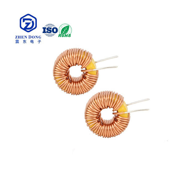 Iron Core Toroidal Inductor 8026 Iron Powder Core Power Choke Coil 10uh Magnetic Ring Inductor Other Electronic Components Customized Manufacturing Solutions