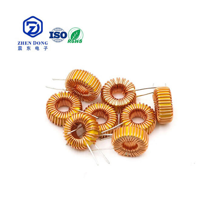 Iron Core Toroidal Inductor 8026 Iron Powder Core Power Choke Coil 10uh Magnetic Ring Inductor Other Electronic Components Customized Manufacturing Solutions