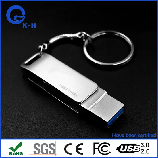 Metal OTG Flash Memory USB for iPhone