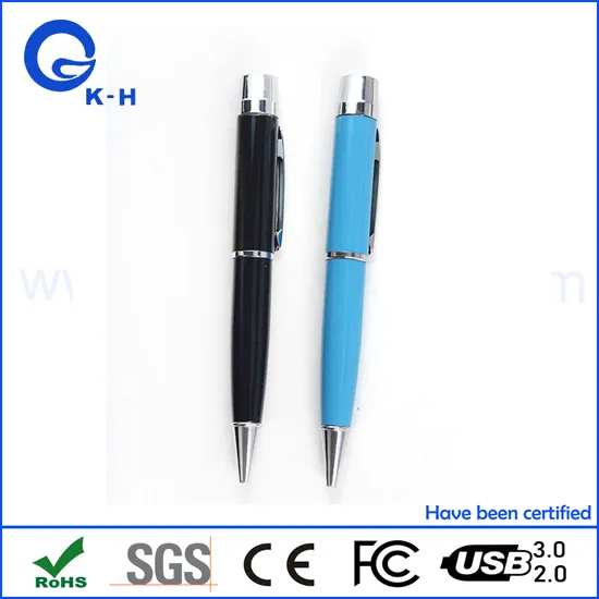 Metal Pen Shape 64MB-64GB USB Flash Pen Drive