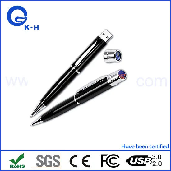 Metal Pen Shape 64MB-64GB USB Flash Pen Drive