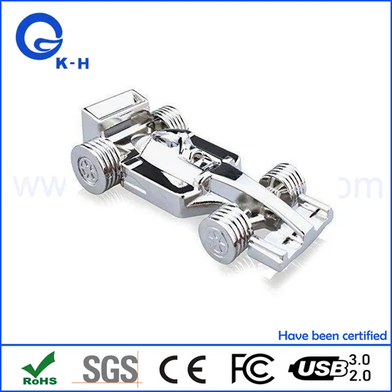 Metal Reacing Car USB 64GB 128GB 512GB